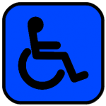 handicapped button new