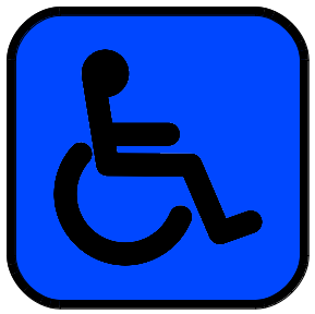 handicapped button new